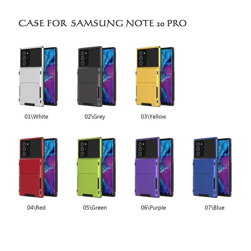 Cover Samsung Galaxy Note 20 Ultra Trappola Porta Carte E Supporto