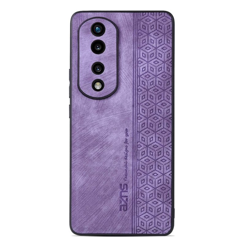 Cover Honor 70 Azns Effetto Pelle