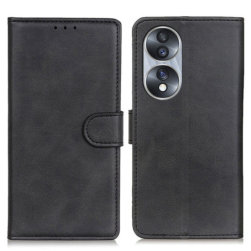 Custodia in pelle Honor 70 Ecopelle Opaca