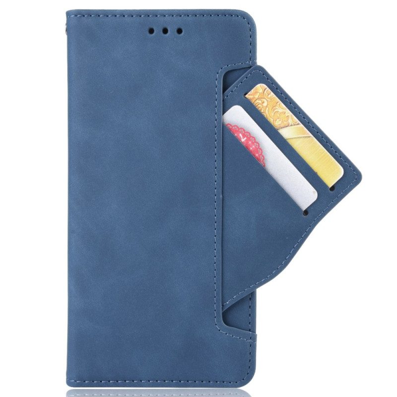 Custodia in pelle Honor 70 Multi-carte