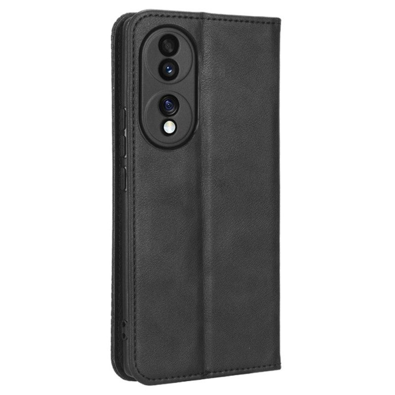 Folio Cover Honor 70 Custodia in pelle Elegante