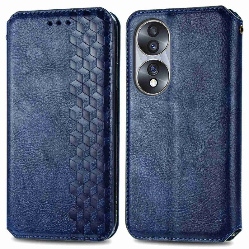 Folio Cover Honor 70 Custodia in pelle Modello 3d