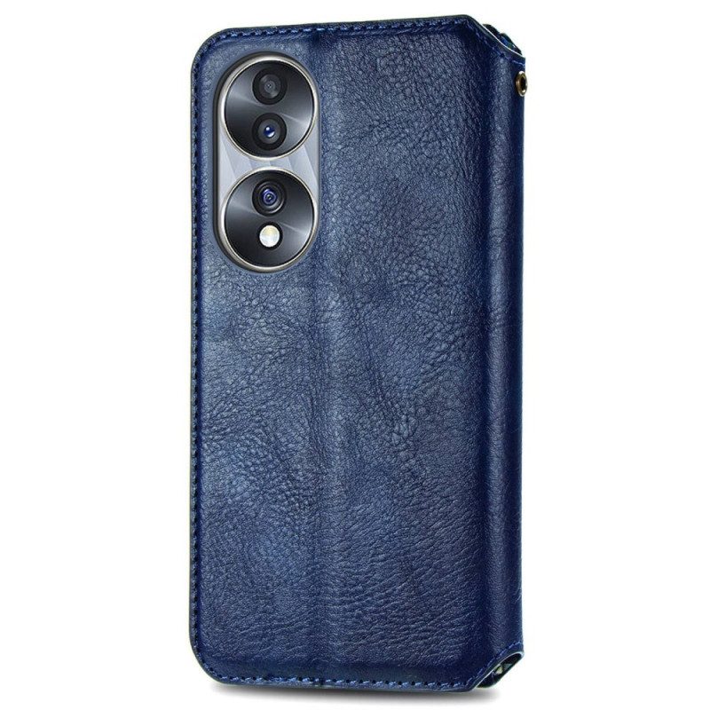 Folio Cover Honor 70 Custodia in pelle Modello 3d