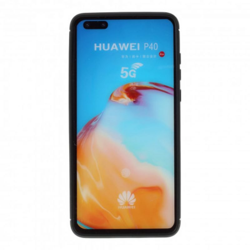 Cover Huawei P40 Anello Rotante