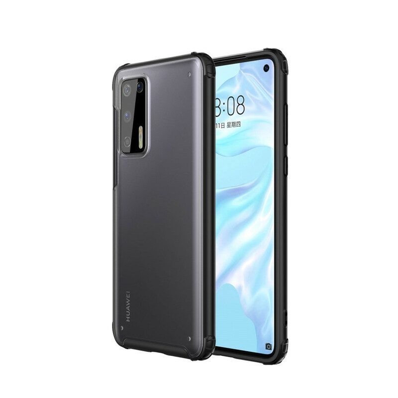 Cover Huawei P40 Bordi In Silicone Dal Design Ibrido