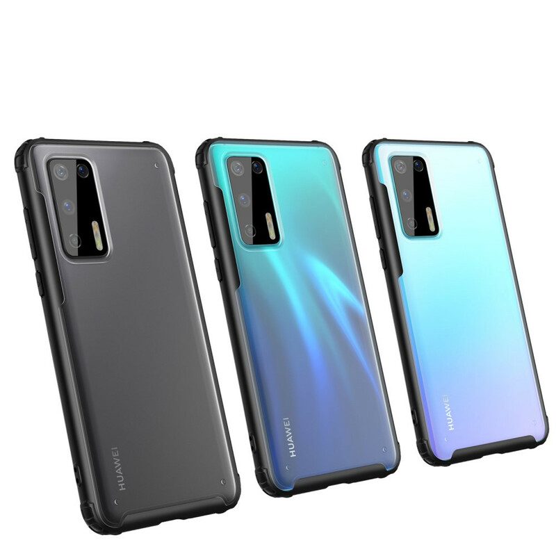 Cover Huawei P40 Bordi In Silicone Dal Design Ibrido