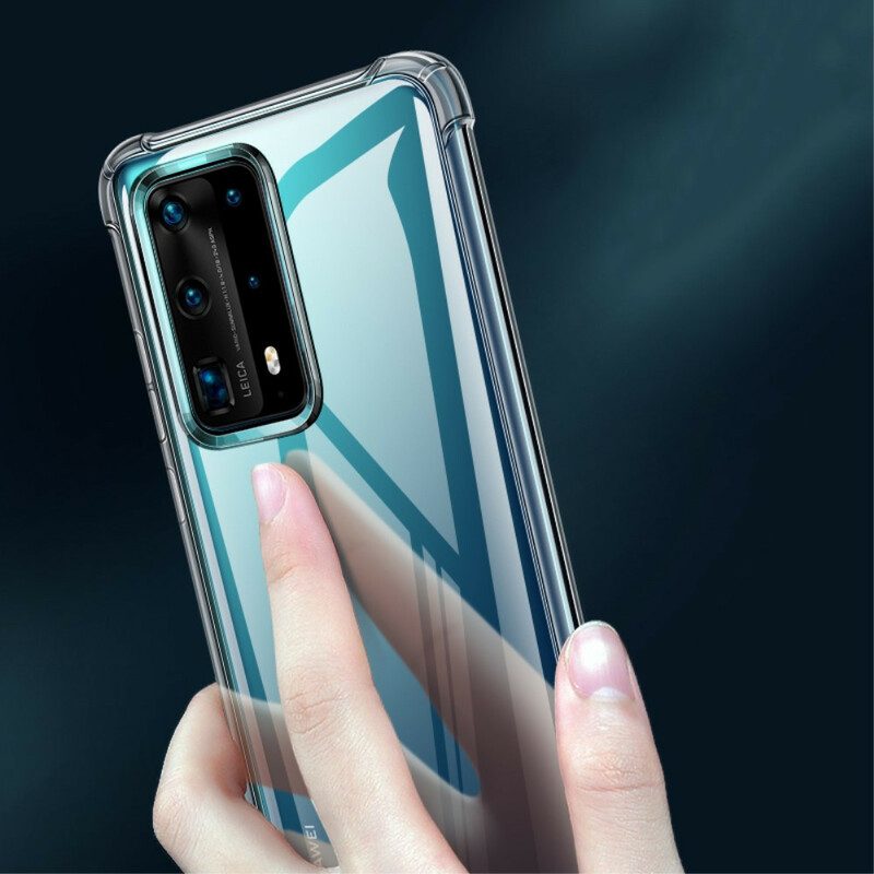 Cover Huawei P40 Cuscini Protettivi Leeu Trasparenti