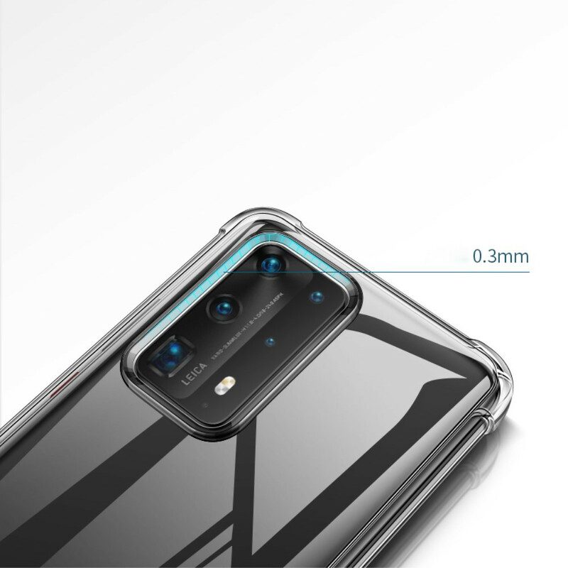 Cover Huawei P40 Cuscini Protettivi Leeu Trasparenti