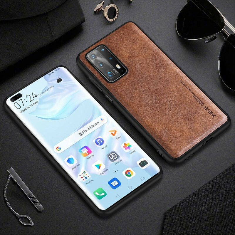 Cover Huawei P40 Effetto Pelle Vintage