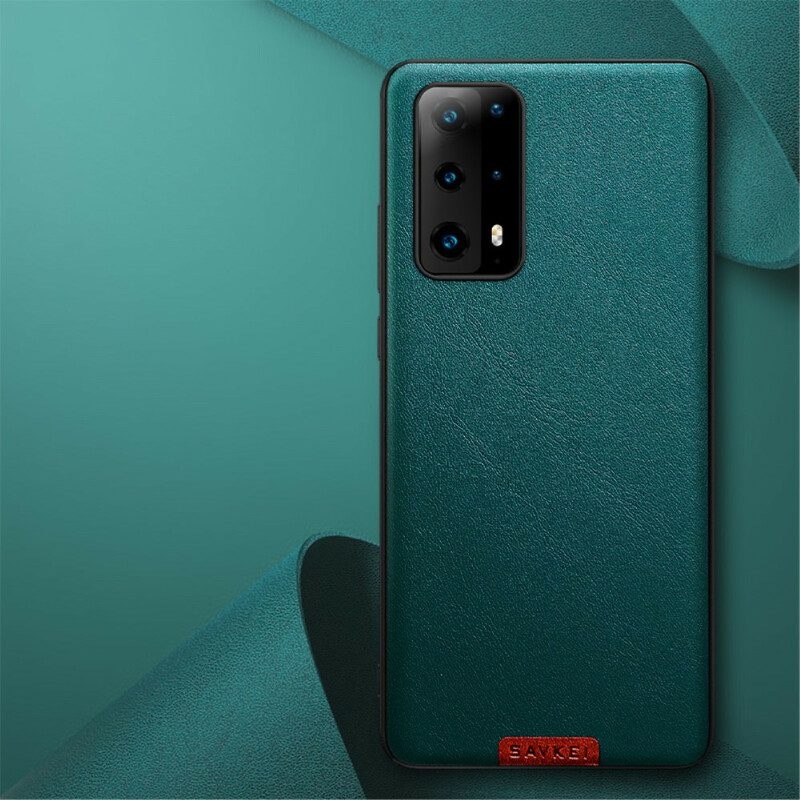 Cover Huawei P40 Stile In Pelle Premium