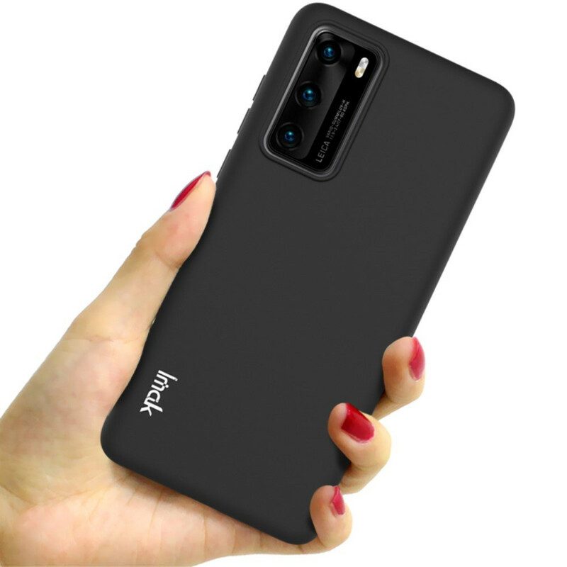 Cover Huawei P40 Tappetino In Silicone Serie Uc-1 Imak