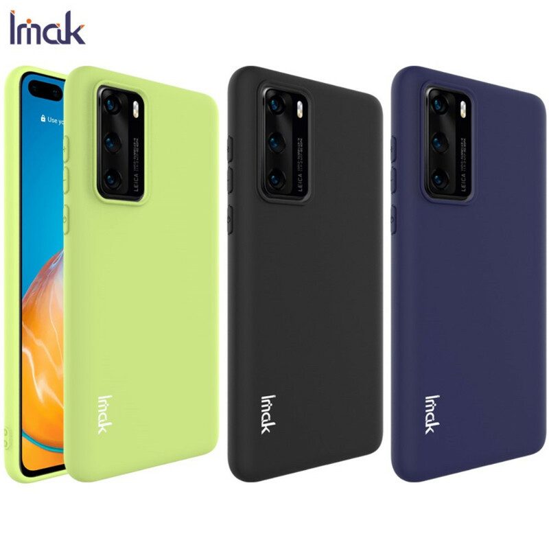 Cover Huawei P40 Tappetino In Silicone Serie Uc-1 Imak