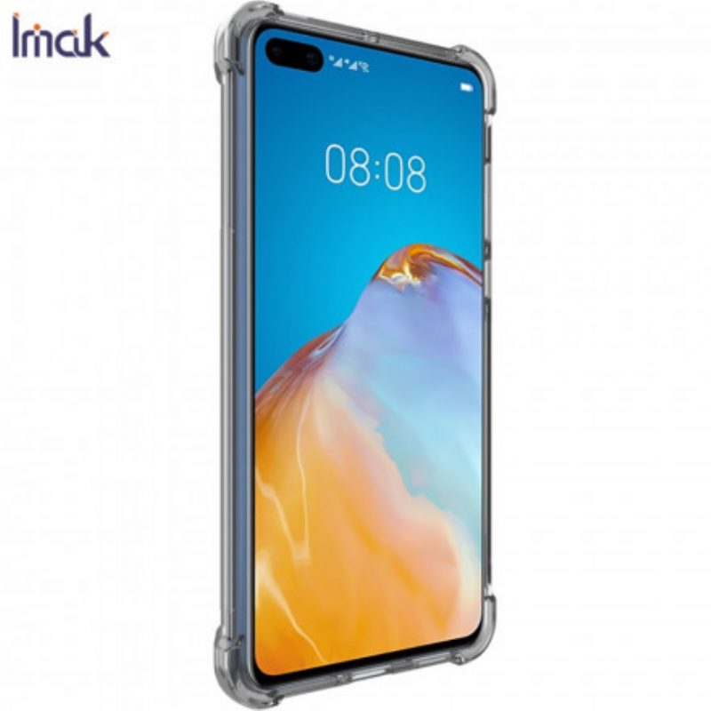 Cover Huawei P40 Trasparente Silky Imak