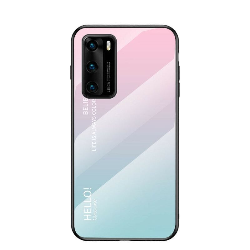 Cover Huawei P40 Vetro Temperato Ciao