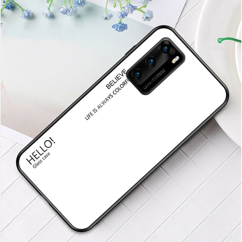 Cover Huawei P40 Vetro Temperato Ciao