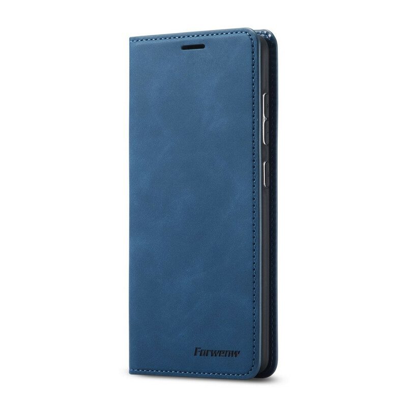 Folio Cover Huawei P40 Custodia in pelle Forwenw Effetto Pelle