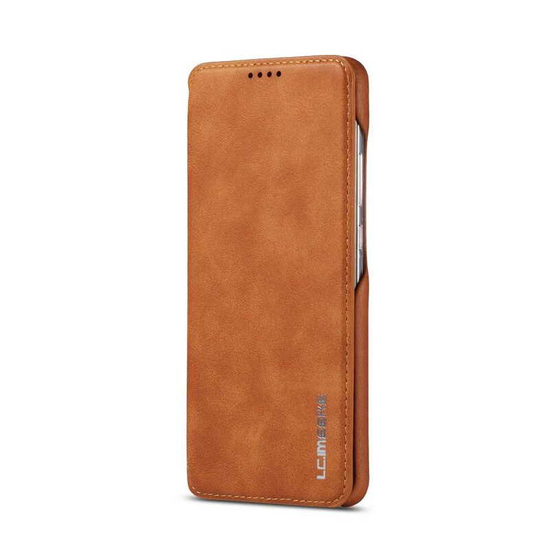 Folio Cover Huawei P40 Custodia in pelle Lc.imeeke Effetto Pelle