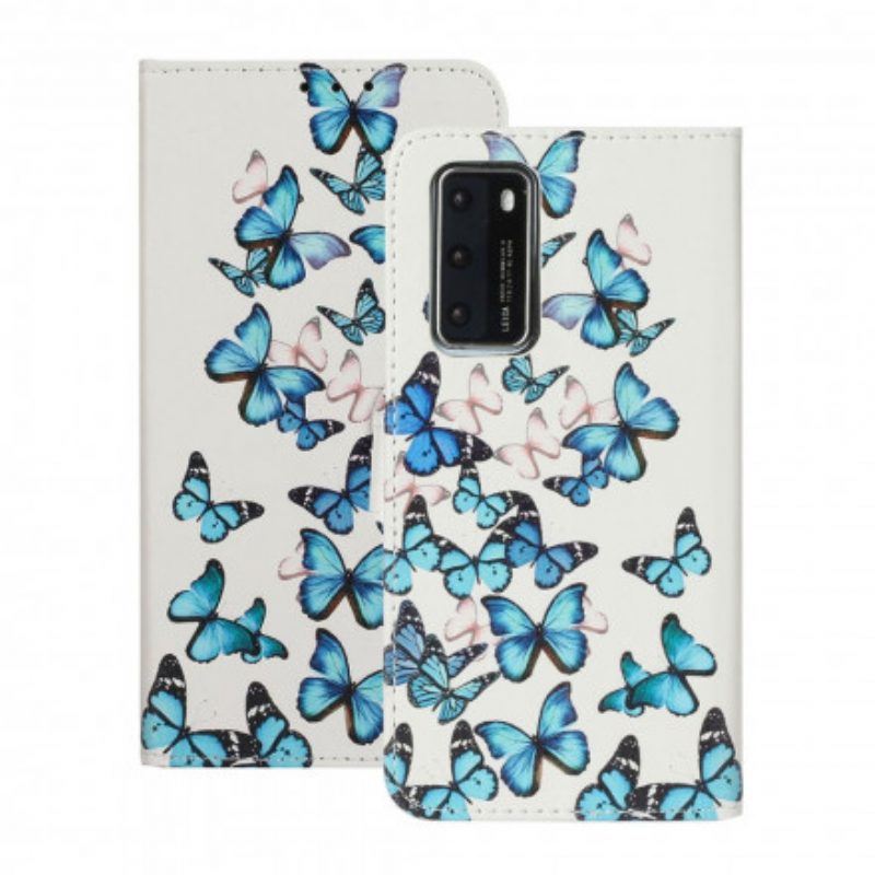 Folio Cover Huawei P40 Floreale Estremo