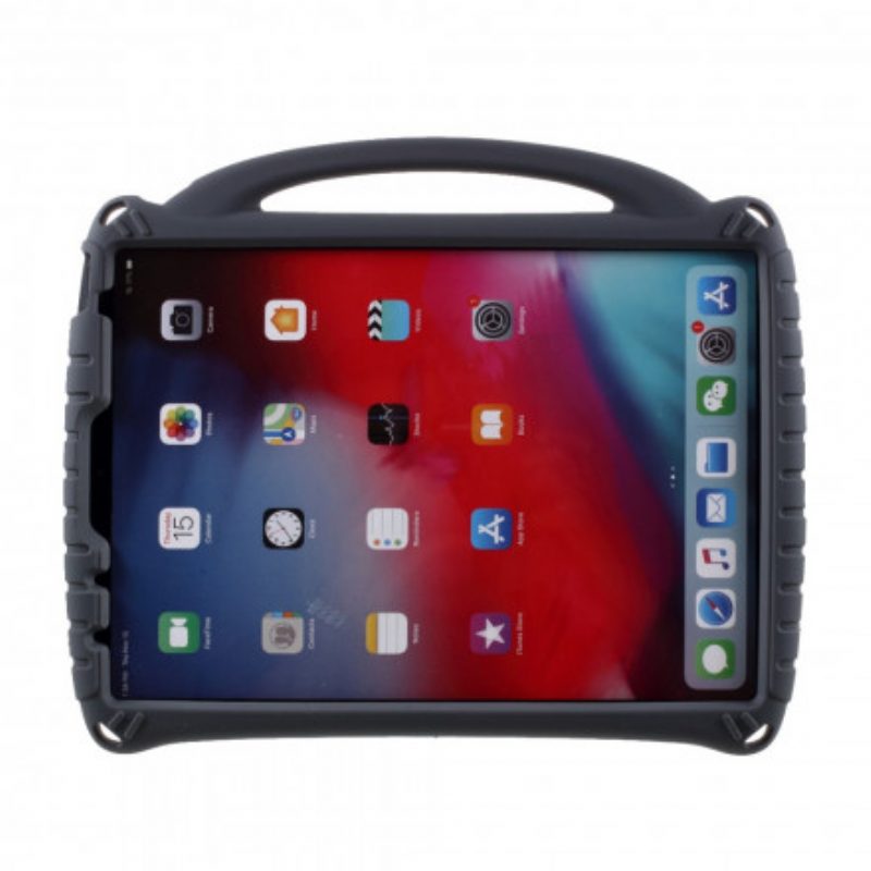 Cover iPad Air (2022) (2020) Silicone Con Supporto E Polso