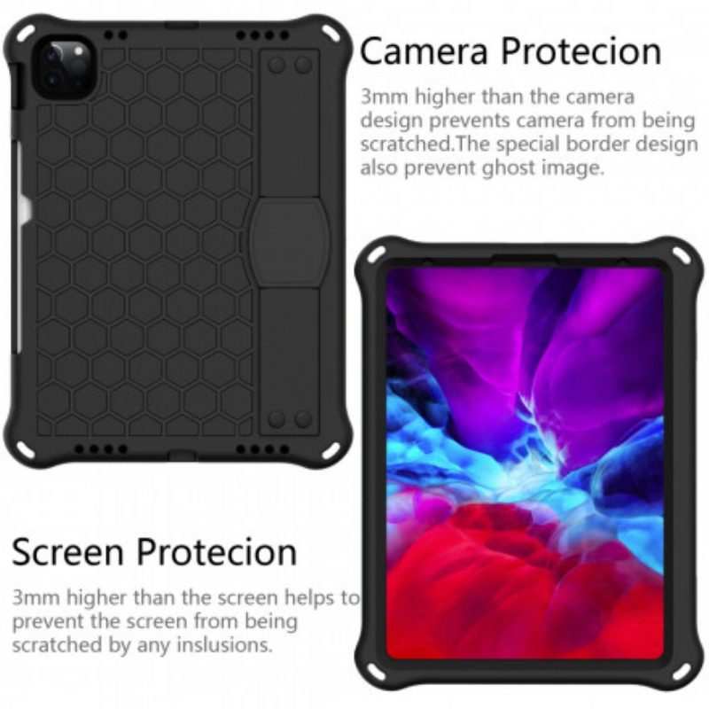 Cover iPad Air (2022) (2020) Supporto Cinghia In Eva E Tracolla