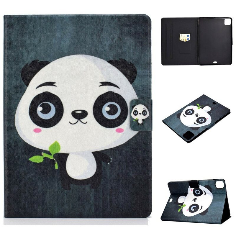 Custodia in pelle iPad Air (2022) (2020) Cucciolo Di Panda