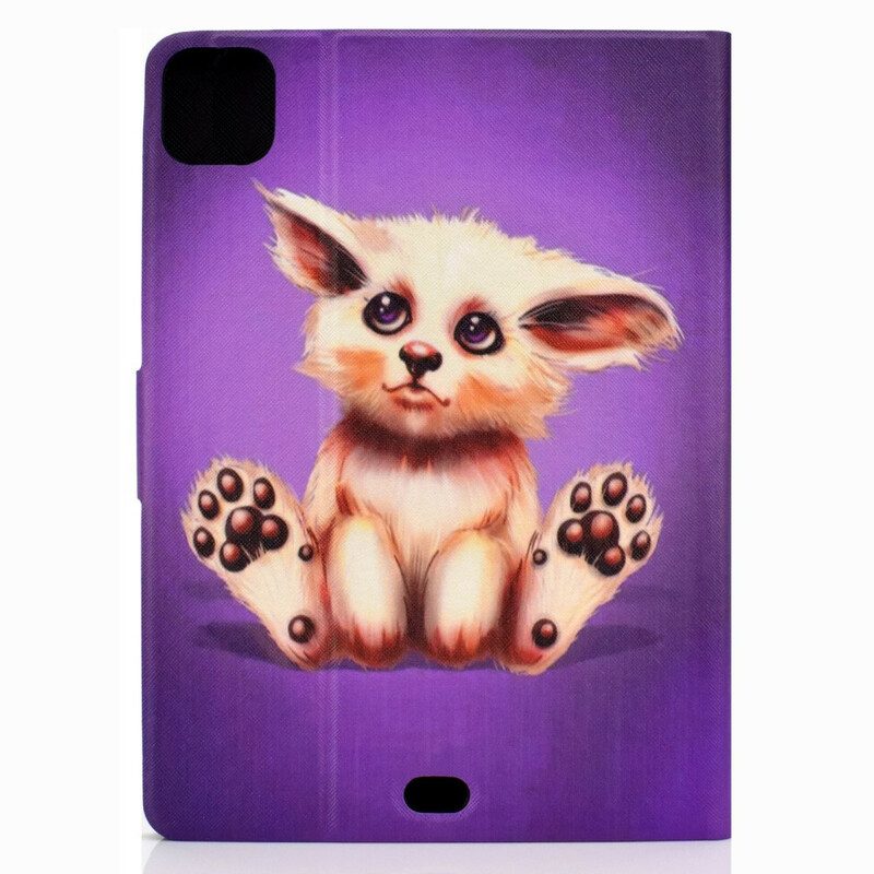 Custodia in pelle iPad Air (2022) (2020) Gatto Divertente