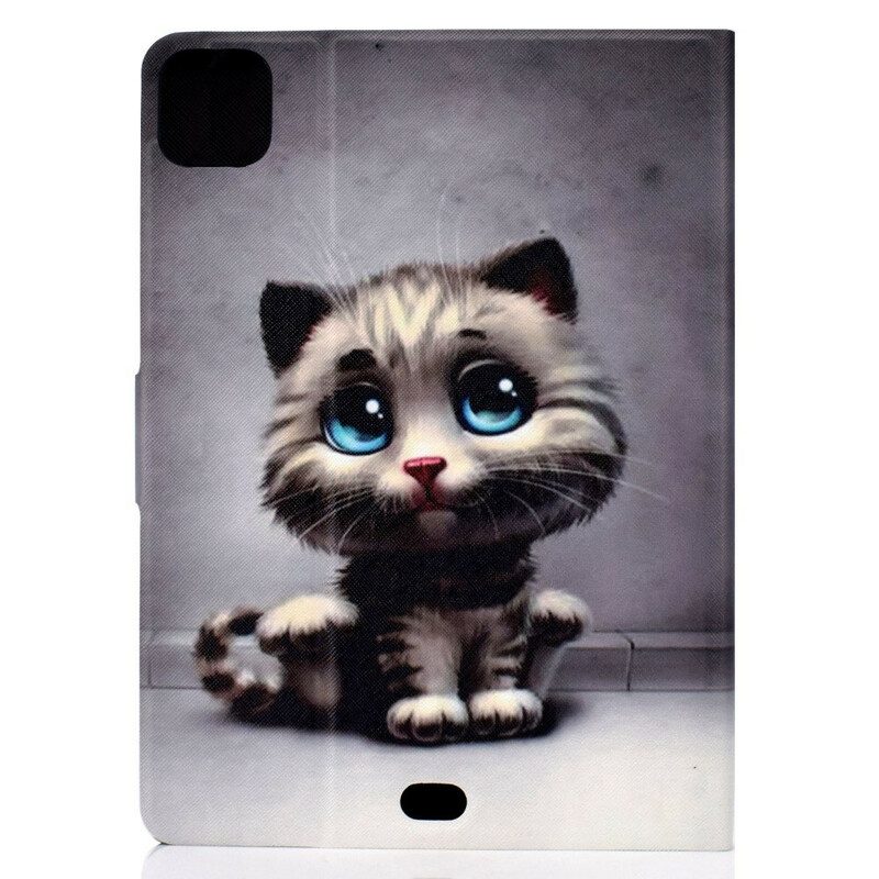 Custodia in pelle iPad Air (2022) (2020) Gatto Seducente