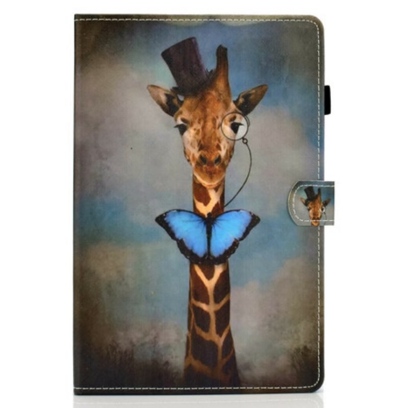 Custodia in pelle iPad Air (2022) (2020) Giraffa Di Classe