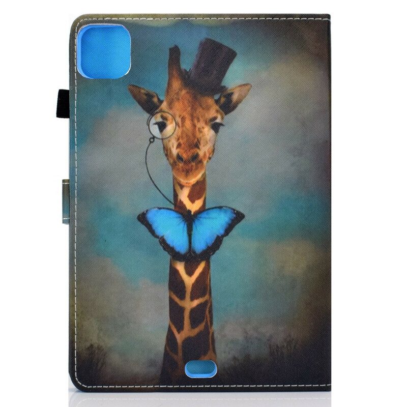 Custodia in pelle iPad Air (2022) (2020) Giraffa Di Classe