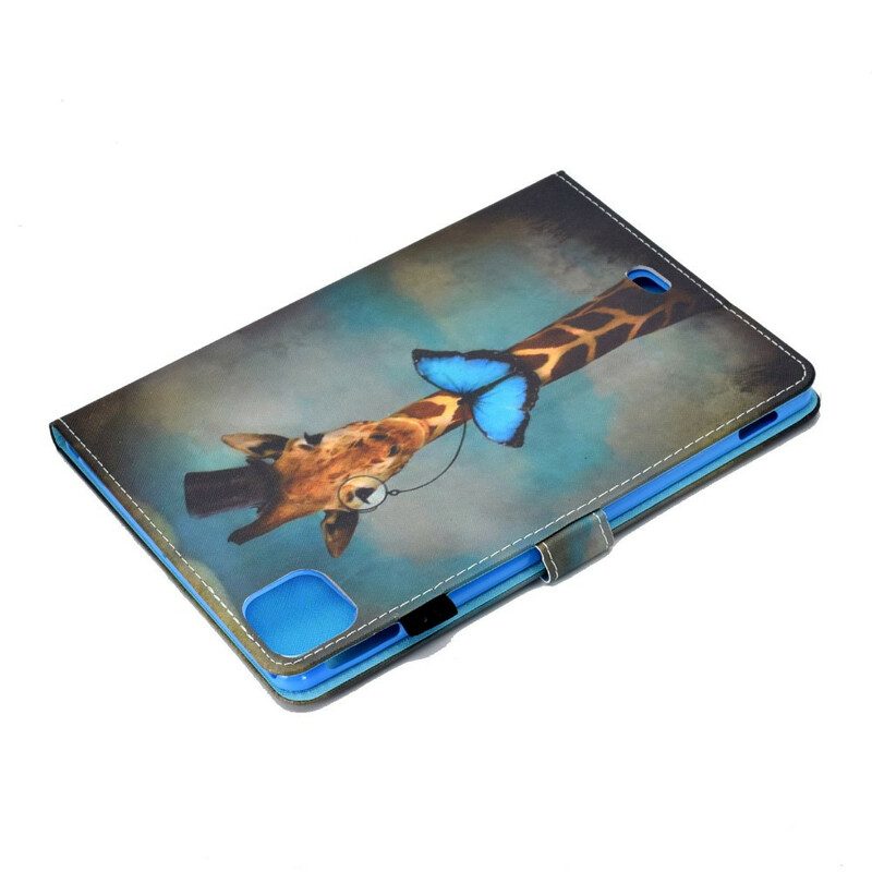 Custodia in pelle iPad Air (2022) (2020) Giraffa Di Classe