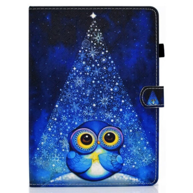 Custodia in pelle iPad Air (2022) (2020) Gufo Blu