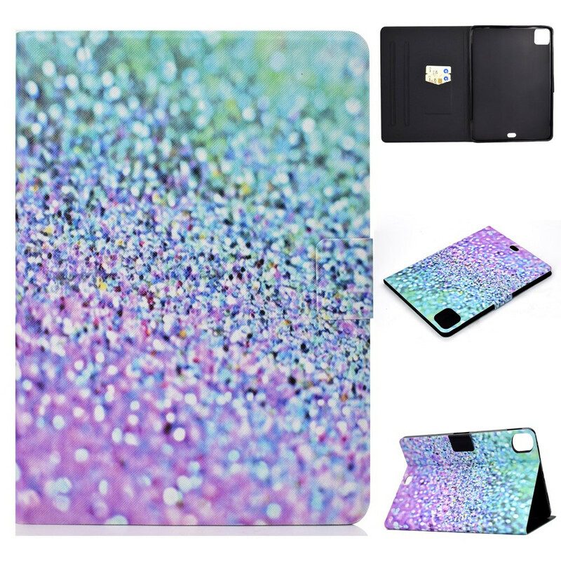 Custodia in pelle iPad Air (2022) (2020) Paillettes Lucide