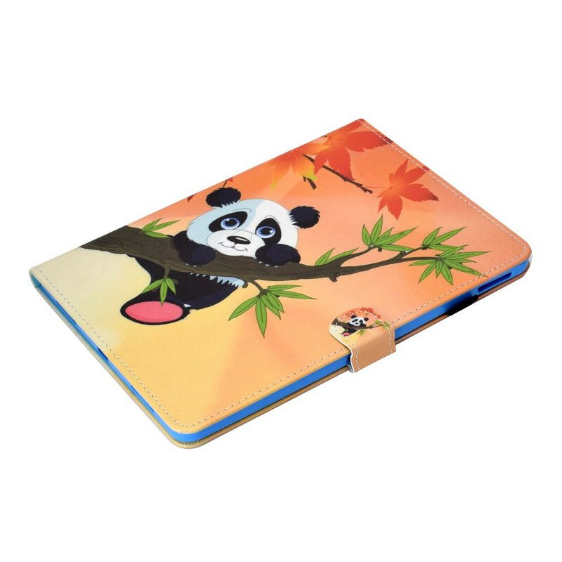 Custodia in pelle iPad Air (2022) (2020) Panda Carino