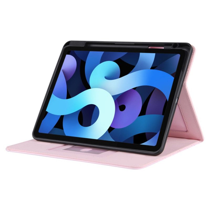 Custodia in pelle iPad Air (2022) (2020) Trapuntato