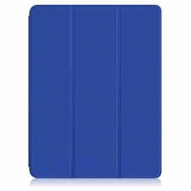 Custodia iPad Air (2022) (2020) Porta Stilo In Ecopelle Litchi