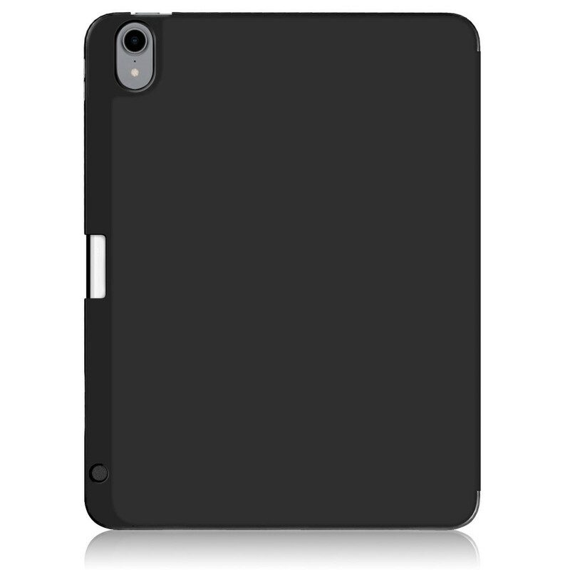 Custodia iPad Air (2022) (2020) Porta Stilo In Ecopelle Litchi