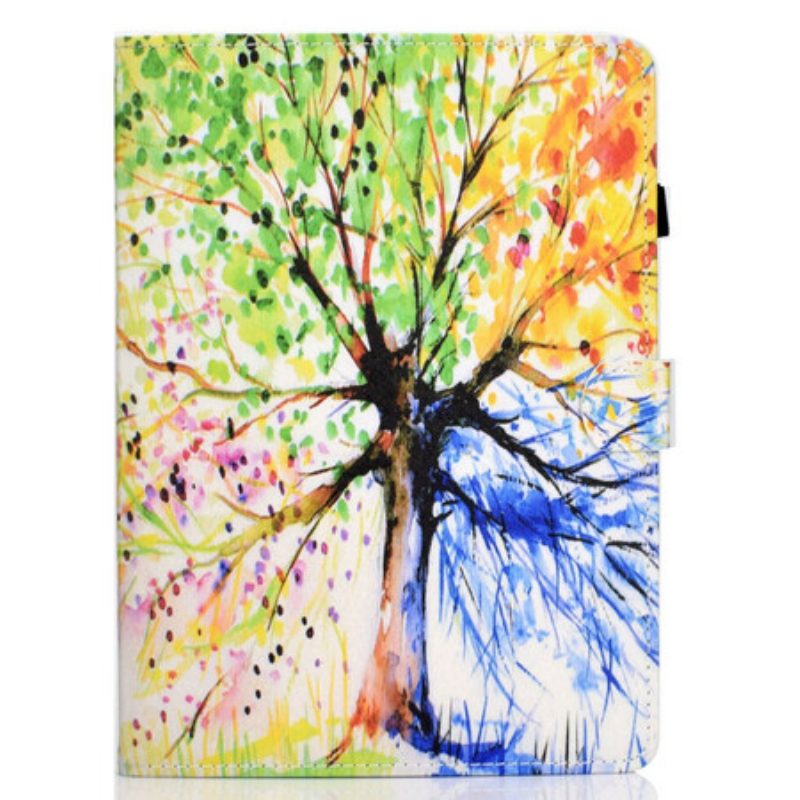 Folio Cover iPad Air (2022) (2020) Albero Dell'acquerello