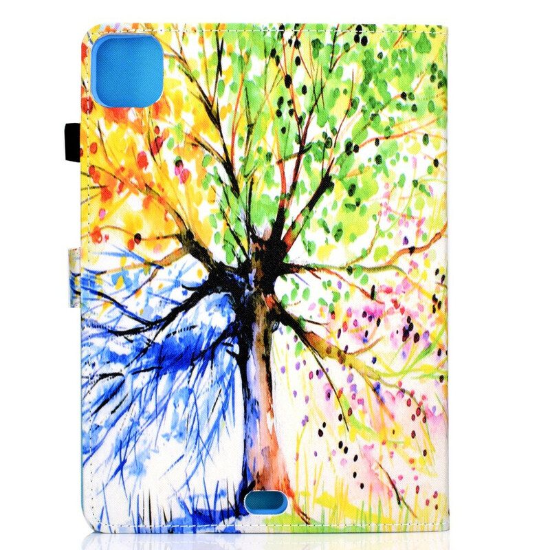 Folio Cover iPad Air (2022) (2020) Albero Dell'acquerello