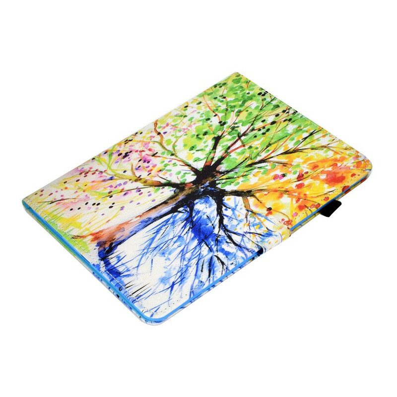 Folio Cover iPad Air (2022) (2020) Albero Dell'acquerello