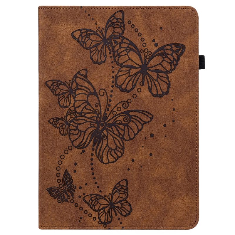 Folio Cover iPad Air (2022) (2020) Farfalle Stilizzate