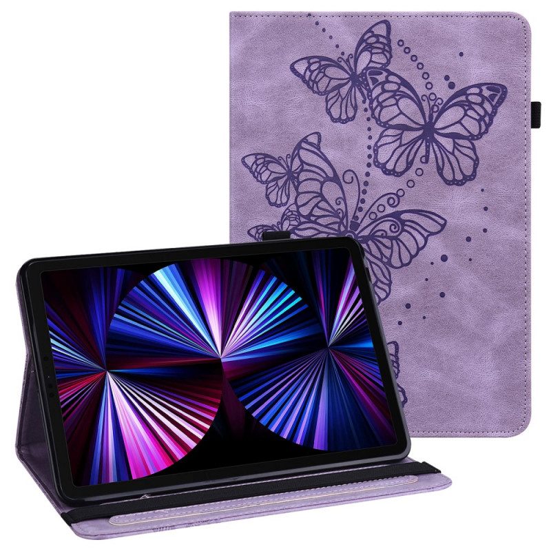 Folio Cover iPad Air (2022) (2020) Farfalle Stilizzate