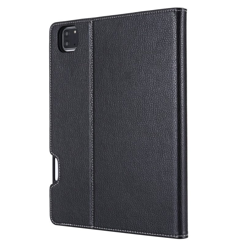 Folio Cover iPad Air (2022) (2020) Gebei Ecopelle Litchi