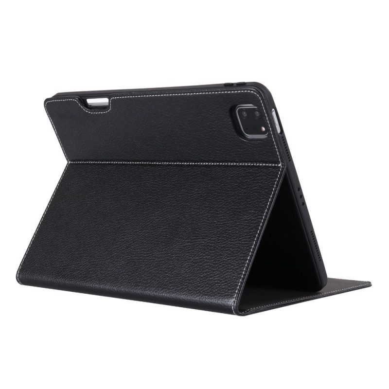 Folio Cover iPad Air (2022) (2020) Gebei Ecopelle Litchi