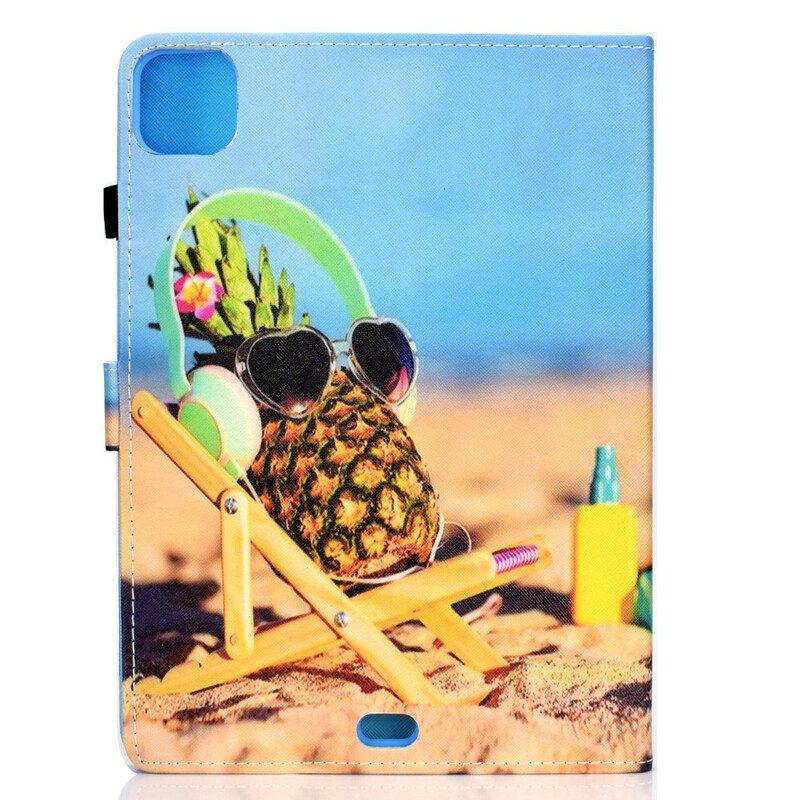 Folio Cover iPad Air (2022) (2020) Spiaggia Dell'ananas