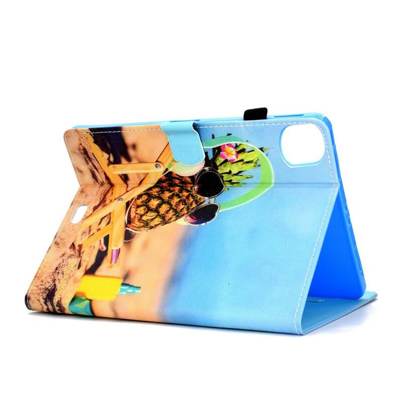 Folio Cover iPad Air (2022) (2020) Spiaggia Dell'ananas