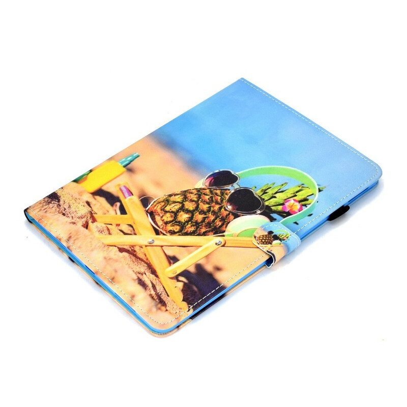 Folio Cover iPad Air (2022) (2020) Spiaggia Dell'ananas