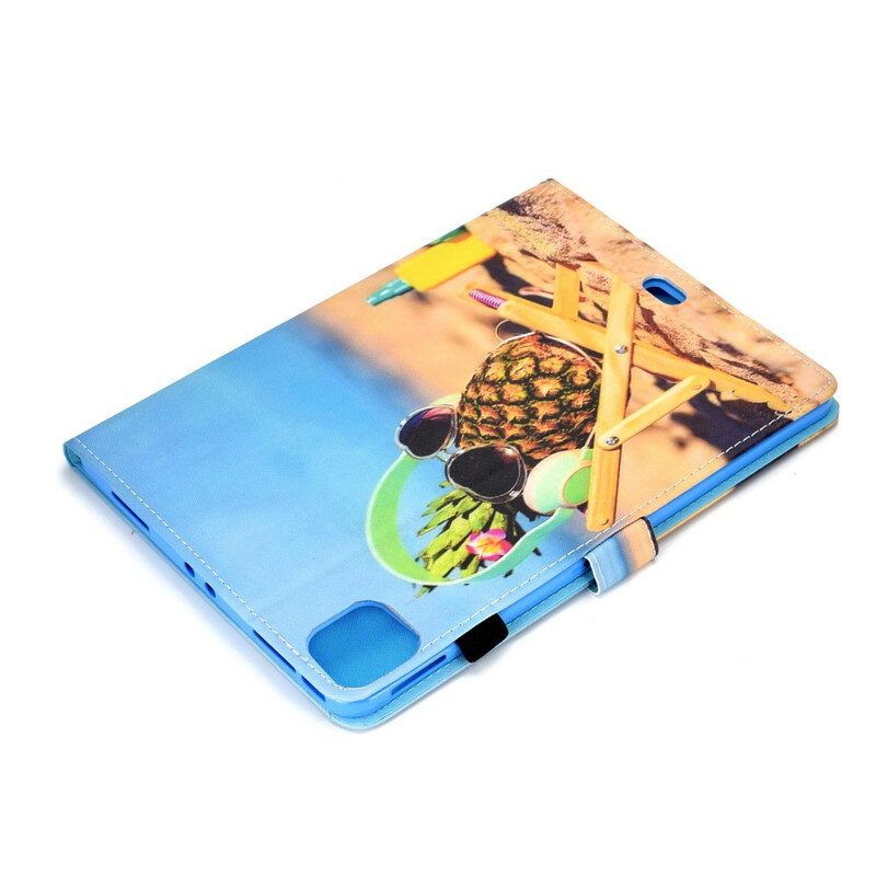 Folio Cover iPad Air (2022) (2020) Spiaggia Dell'ananas