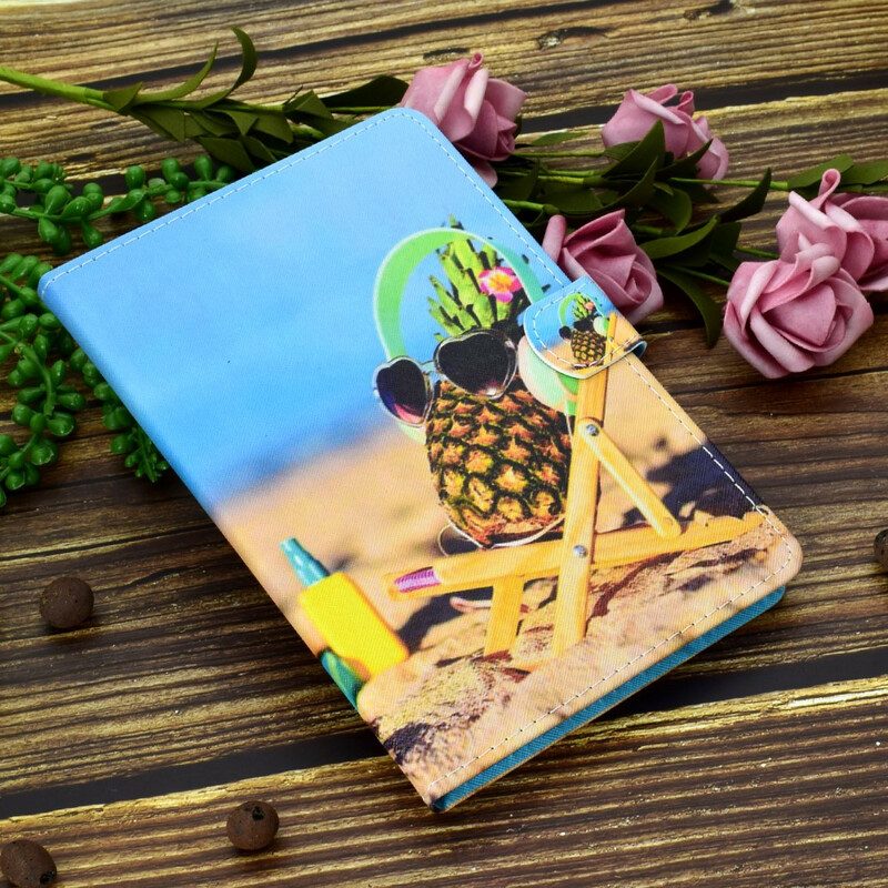 Folio Cover iPad Air (2022) (2020) Spiaggia Dell'ananas