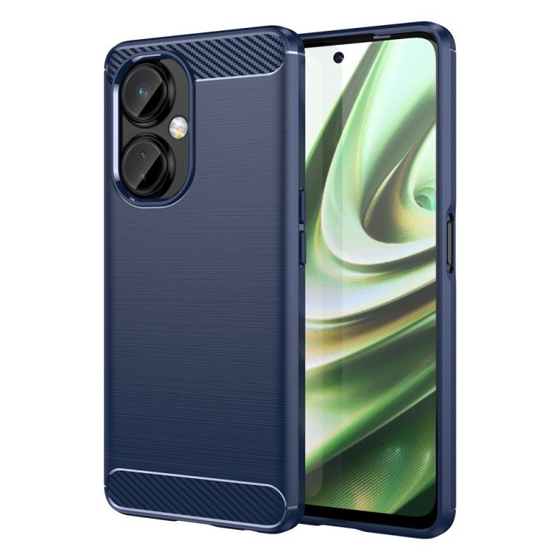 Cover OnePlus Nord CE 3 Lite 5G Fibra Di Carbonio Spazzolata