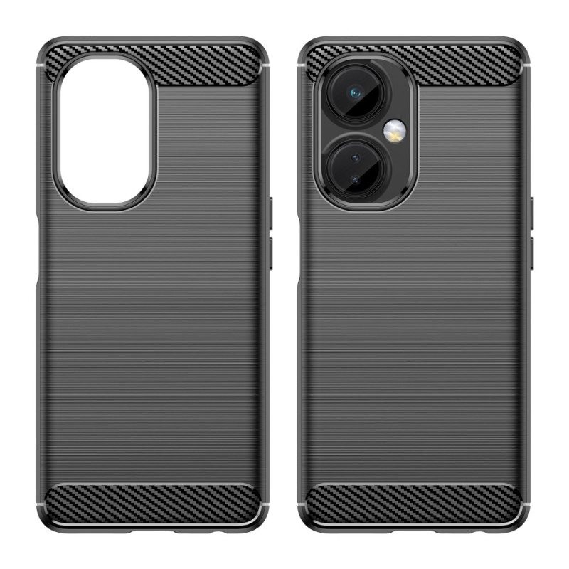 Cover OnePlus Nord CE 3 Lite 5G Fibra Di Carbonio Spazzolata